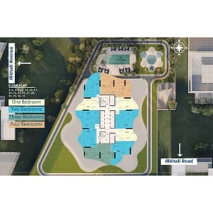 Volga Tower - 1BHK, 2BHK, 3BHK & 4BHK