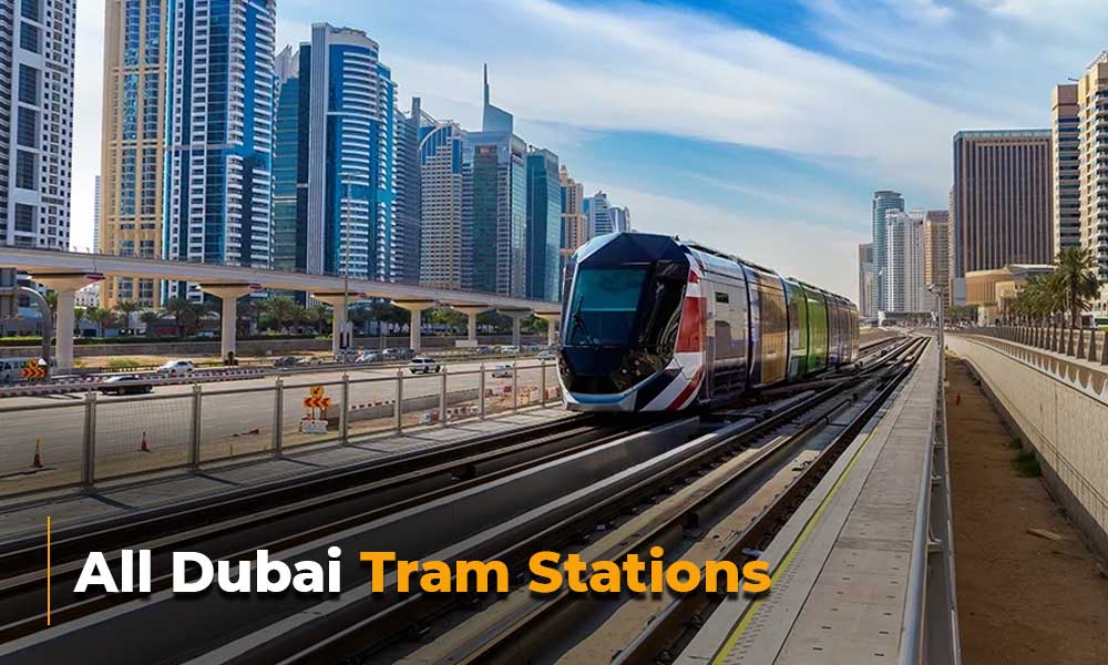 All Dubai Tram Stations