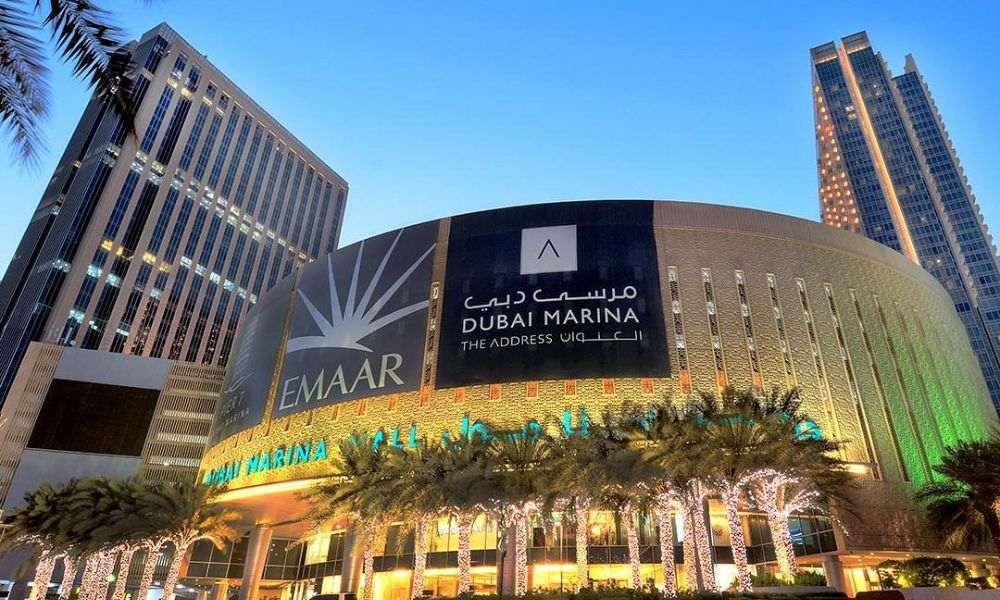 Dubai Marina Mall at Sheikh Zayed Road